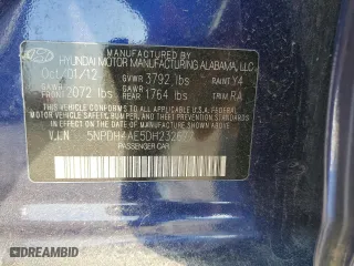 2013 Hyundai Elantra Limited with VIN 5NPDH4AE5DH232677, listed as a Copart auction lot 44137355 with 97,070 mi miles and Salvage Title. Bid and sale history available at carsss.com. Image 12.