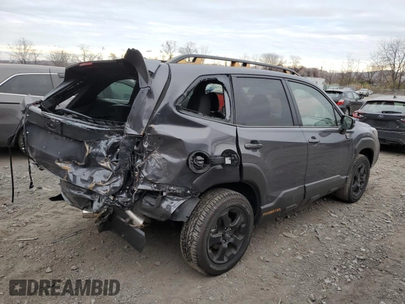 2024 Subaru Forester Wilderness with VIN JF2SKAJC5RH427000, listed as a Copart auction lot 80621784 with 10,325 mi miles and Salvage Title. Bid and sale history available at carsss.com. Image 3.