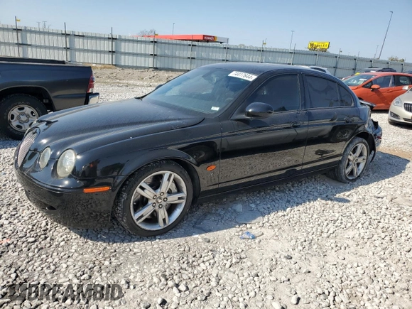 2005 Jaguar S-Type with VIN SAJWA03V251N28012, listed as a Copart auction lot 74417644 with 128,947 mi miles and Salvage Title. Bid and sale history available at DreamBid. Image 1.