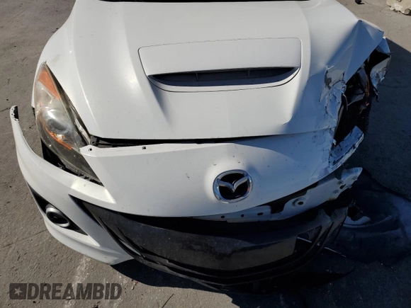 2013 Mazda 3 Mazdaspeed3 Touring with VIN JM1BL1L37D1715126, listed as a Copart auction lot 84619384 with 130,293 mi miles and Salvage Title. Bid and sale history available at DreamBid. Image 11.