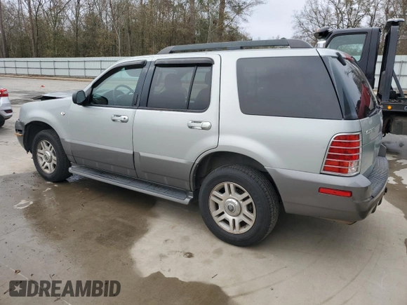 2005 Mercury Mountaineer z VIN 4M2ZU66K65UJ14621, wystawiony jako Copart lot #86559544 z przebiegiem 130 871 mil mil oraz Szkoda całkowita • Salvage title. Historia ofert i sprzedaży dostępna na DreamBid. Obrazek 2.