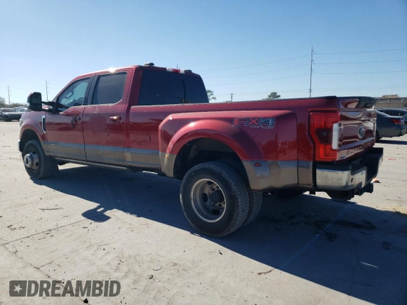 2022 Ford F-350 XL with VIN 1FT8W3DT9NEE66057, listed as a Copart auction lot 47074105 with 179,532 mi miles and Salvage Title. Bid and sale history available at DreamBid. Image 2.