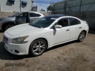 2012 Nissan Maxima SV z VIN 1N4AA5AP9CC851670, wystawiony jako Copart lot #51003815 z przebiegiem 131 075 mil mil oraz Szkoda całkowita • Salvage title. Historia ofert i sprzedaży dostępna na DreamBid. Obrazek 1.