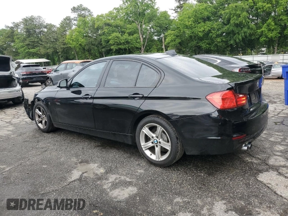 2013 BMW 3 Series 328i with VIN WBA3C1C52DF434955, listed as a Copart auction lot 55730345 with 171,680 mi miles and Salvage title. Bid and sale history available at DreamBid. Image 2.