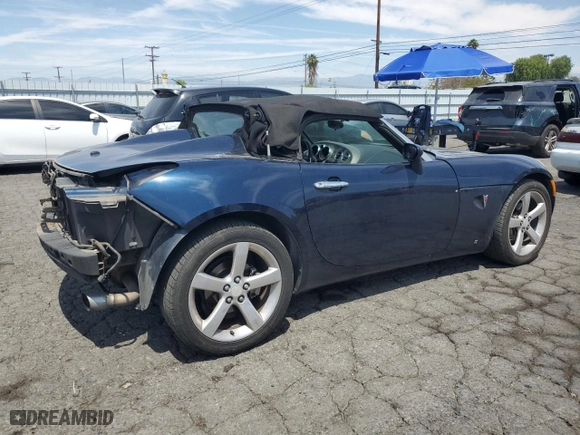 2006 Pontiac Solstice with VIN 1G2MB33B76Y109144, listed as a Copart auction lot 54047265 with 98,410 mi miles and Salvage Title. Bid and sale history available at carsss.com. Image 3.