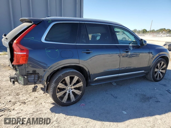 2024 Volvo XC90 Plus Bright Theme with VIN YV4L12PE6R1190219, listed as a Copart auction lot 81855084 with 14,401 mi miles and Non Repairable. Bid and sale history available at DreamBid. Image 3.