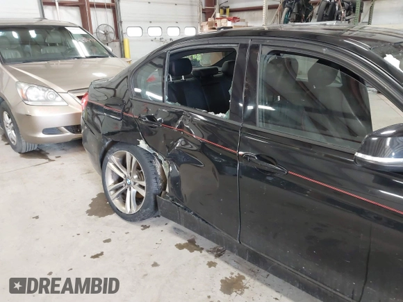 2013 BMW 3 Series 328i xDrive with VIN WBA3B5C56DF594332, listed as a IAAI auction lot 41863422 with 88,772 mi miles. Bid and sale history available at carsss.com. Image 6.