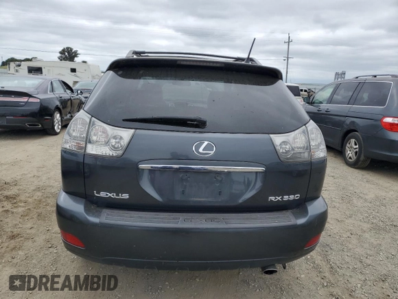 2004 Lexus RX with VIN JTJGA31U040006902, listed as a Copart auction lot 54580925 with 157,009 mi miles and Salvage Title. Bid and sale history available at carsss.com. Image 6.