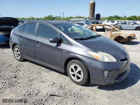 2013 Toyota Prius One with VIN JTDKN3DU0D5633485, listed as a Copart auction lot 52411805 with 102,532 mi miles and Clean Title. Bid and sale history available at carsss.com. Image 4.