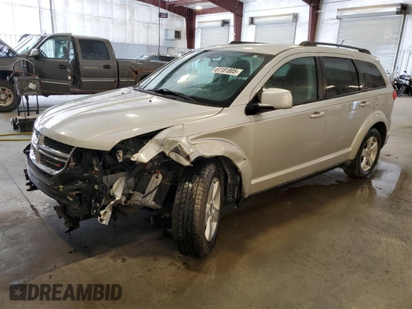 2012 Dodge Journey SXT with VIN 3C4PDDBGXCT356516, listed as a Copart auction lot 61181805 with 112,966 mi miles and Non repairable. Bid and sale history available at DreamBid. Image 1.