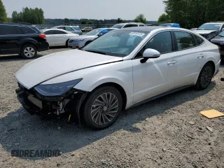 2022 Hyundai Sonata Hybrid Limited with VIN KMHL54JJ7NA051750, listed as a Copart auction lot 52919113 with 12,594 mi miles. Bid and sale history available at carsss.com. Image 1.