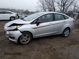 2017 Ford Fiesta SE with VIN 3FADP4BJ0HM158928, listed as a Copart auction lot 83893384 with 15,653 mi miles and Salvage Title. Bid and sale history available at DreamBid. Image 1.