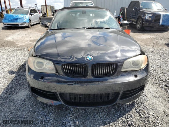 2008 BMW 1 Series 135i with VIN WBAUN93548VF54798, listed as a Copart auction lot 47209055 with 144,328 mi miles and Salvage Title. Bid and sale history available at carsss.com. Image 5.