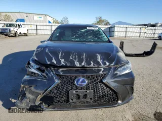 2022 Lexus ES 300h F Sport with VIN 58AGA1C19NU018460, listed as a Copart auction lot 88367985 with 26,807 mi miles and Salvage title. Bid and sale history available at DreamBid. Image 5.
