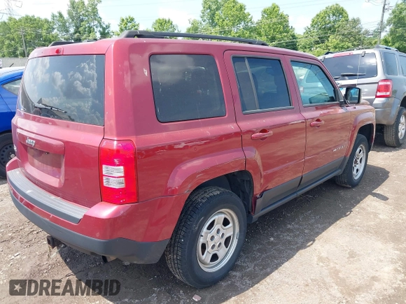 2016 Jeep Patriot Sport with VIN 1C4NJRBB3GD546283, listed as a IAAI auction lot 42599307 with 132,729 mi miles and . Bid and sale history available at DreamBid. Image 4.