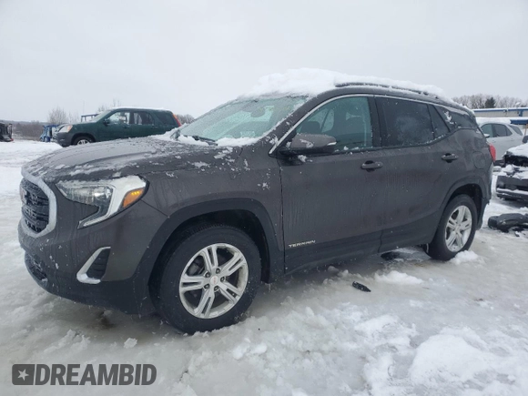 2020 GMC Terrain SLE with VIN 3GKALTEV0LL108485, listed as a Copart auction lot 87365434 with 48,819 mi miles and Non Repairable. Bid and sale history available at DreamBid. Image 1.