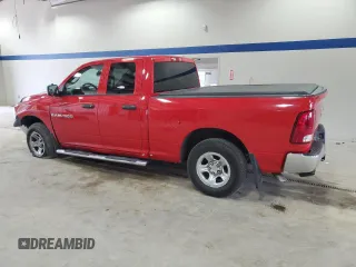 2012 Ram 1500 ST with VIN 1C6RD7FP8CS291341, listed as a Copart auction lot 51767285 with 126,341 mi miles and Salvage title. Bid and sale history available at DreamBid. Image 2.