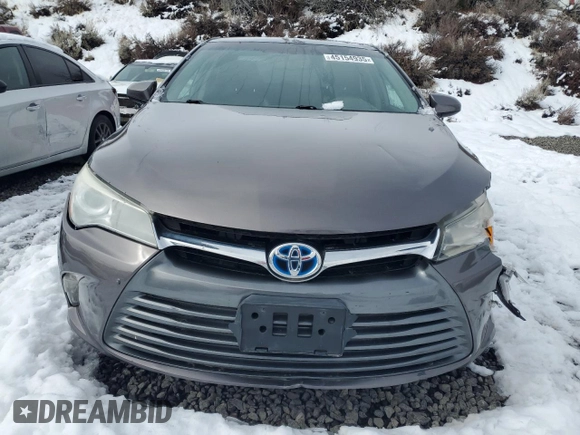2015 Toyota Camry LE with VIN 4T1BD1FK0FU170805, listed as a Copart auction lot 55497145 with 101,121 mi miles and Salvage Title. Bid and sale history available at DreamBid. Image 5.