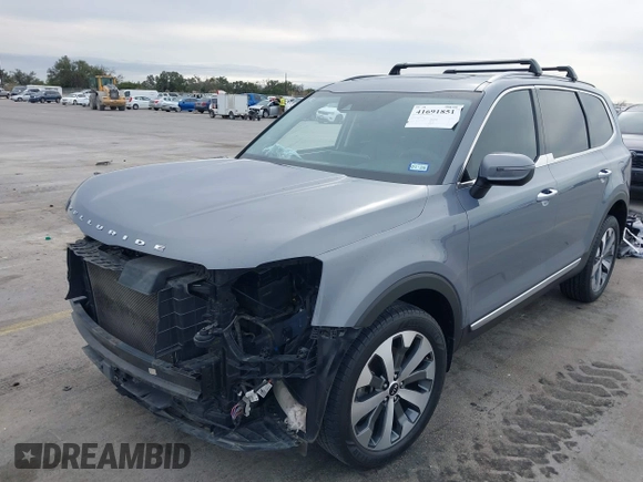 2020 Kia Telluride S with VIN 5XYP64HC9LG016294, listed as a IAAI auction lot 41691851 with 104,723 mi miles and . Bid and sale history available at DreamBid. Image 21.