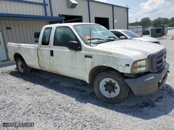 2000 Ford Super Duty F-250 XL with VIN 1FTNX20S2YED77376, listed as a Copart auction lot 58719284 with 280,256 mi miles and Clean Title. Bid and sale history available at carsss.com. Image 4.
