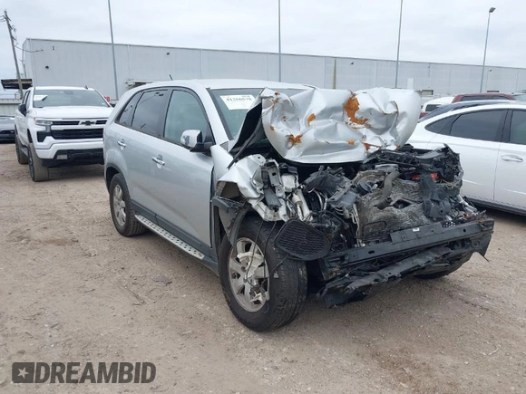 2012 Kia Sorento LX with VIN 5XYKT3A16CG216894, listed as a IAAI auction lot 41356578 with 1 mi miles. Bid and sale history available at carsss.com. Image 1.