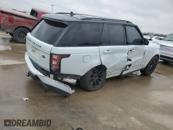 2016 Land Rover Range Rover Supercharged z VIN SALGS2EF2GA256171, wystawiony jako Copart lot #87613585 z przebiegiem 244 648 mil mil oraz Szkoda całkowita • Salvage title. Historia ofert i sprzedaży dostępna na DreamBid. Obrazek 3.