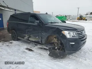 2021 Ford Expedition Max XLT with VIN 1FMJK1JT8MEA49626, listed as a Copart auction lot 43400355 with 87,415 mi miles and Salvage Title. Bid and sale history available at DreamBid. Image 4.