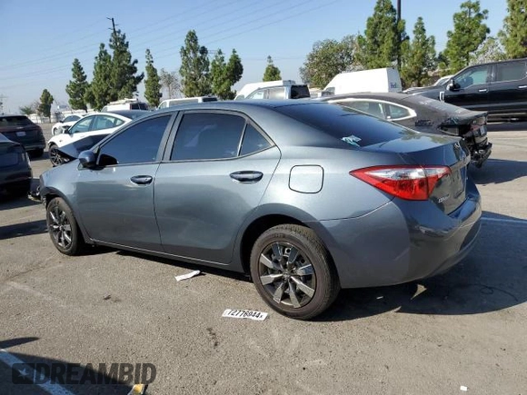 2016 Toyota Corolla L with VIN 5YFBURHE6GP393018, listed as a Copart auction lot 56256975 with 134,957 mi miles and Salvage Title. Bid and sale history available at DreamBid. Image 2.