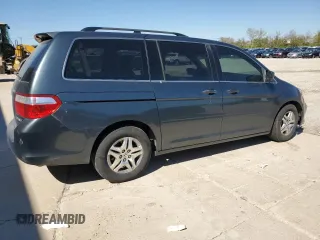 2005 Honda Odyssey EX z VIN 5FNRL38455B400474, wystawiony jako Copart lot #55845445 z przebiegiem Nie podano mil oraz Czysty tytuł • Clean title. Historia ofert i sprzedaży dostępna na DreamBid. Obrazek 3.