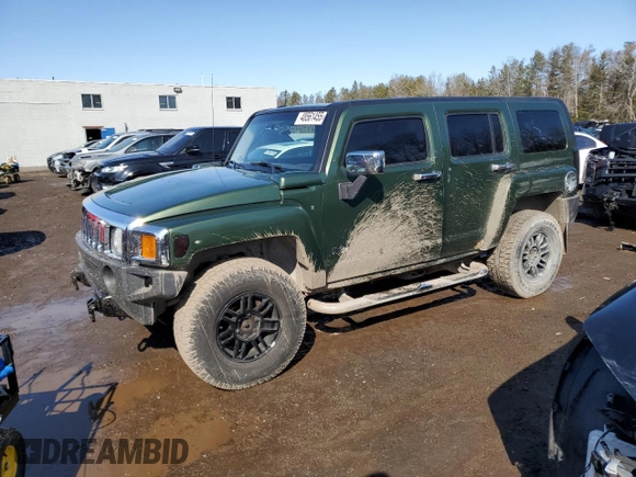 2007 Hummer H3 SUV z VIN 5GTDN13E778161689, wystawiony jako Copart lot #48561455 z przebiegiem 308 875 mil mil oraz Czysty tytuł • Clean title. Historia ofert i sprzedaży dostępna na DreamBid. Obrazek 1.