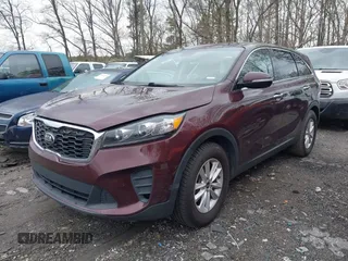 2020 Kia Sorento LX V6 with VIN 5XYPG4A53LG632551, listed as a IAAI auction lot 41878365 with 149,708 mi miles. Bid and sale history available at carsss.com. Image 17.