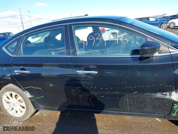 2019 Nissan Sentra SR with VIN 3N1AB7AP3KY362726, listed as a IAAI auction lot 41934046 with 145,821 mi miles. Bid and sale history available at carsss.com. Image 13.