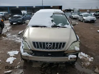 2003 Lexus RX 300 with VIN JTJHF10U630307037, listed as a Copart auction lot 81918104 with 0 mi miles and Salvage Title. Bid and sale history available at carsss.com. Image 5.
