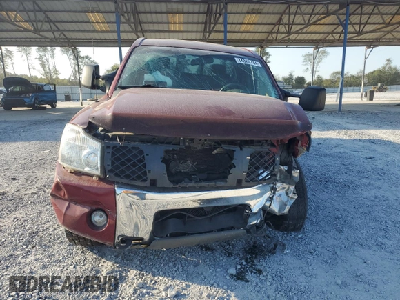 2006 Nissan Titan SE with VIN 1N6BA06B26N519672, listed as a Copart auction lot 74880744 with 144,568 mi miles and Salvage Title. Bid and sale history available at DreamBid. Image 5.