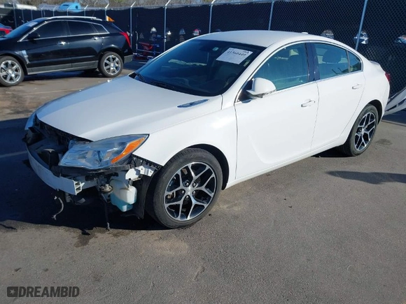 2017 Buick Regal Sport Touring with VIN 2G4GL5EX5H9159196, listed as a IAAI auction lot 41360449 with 132,167 mi miles. Bid and sale history available at carsss.com. Image 2.
