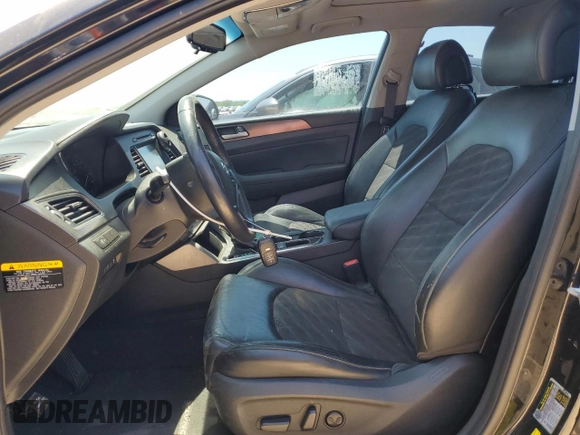 2017 Hyundai Sonata Sport with VIN 5NPE34AF2HH580647, listed as a Copart auction lot 52168185 with 149,613 mi miles and Salvage Title. Bid and sale history available at DreamBid. Image 7.