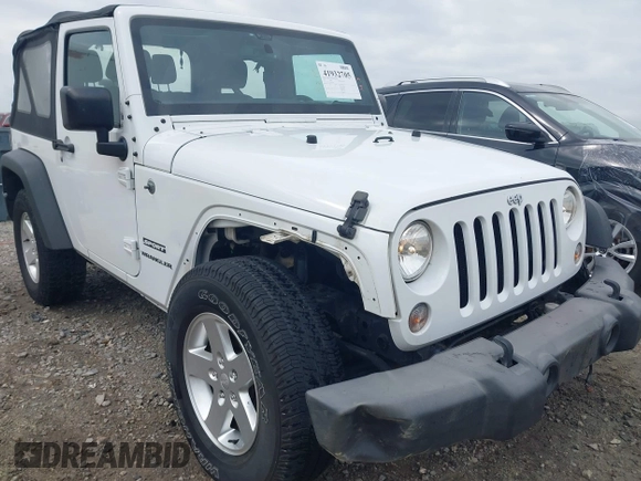 2015 Jeep Wrangler Sport with VIN 1C4AJWAG5FL757161, listed as a IAAI auction lot 41932705 with 172,519 mi miles and . Bid and sale history available at DreamBid. Image 6.