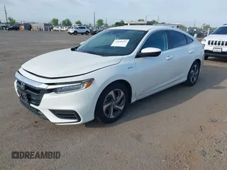 2019 Honda Insight EX with VIN 19XZE4F52KE029254, listed as a IAAI auction lot 42045653 with 75,420 mi miles and . Bid and sale history available at carsss.com. Image 2.