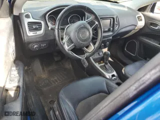 2017 Jeep Compass Latitude with VIN 3C4NJCBB5HT661167, listed as a Copart auction lot 52257515 with 75,271 mi miles and Salvage Title. Bid and sale history available at carsss.com. Image 8.