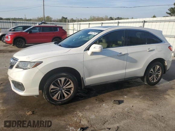 2016 Acura RDX Advance Pkg with VIN 5J8TB3H78GL008173, listed as a Copart auction lot 50922945 with 199,329 mi miles and Salvage Title. Bid and sale history available at carsss.com. Image 1.