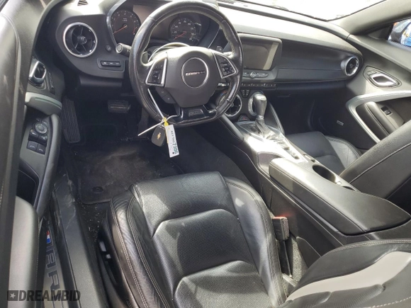 2017 Chevrolet Camaro 2LT with VIN 1G1FD3DS1H0101483, listed as a Copart auction lot 56183254 with 124,645 mi miles and Salvage Title. Bid and sale history available at carsss.com. Image 8.