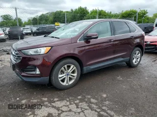 2020 Ford Edge SEL z VIN 2FMPK4J91LBA33844, wystawiony jako Copart lot #58734205 z przebiegiem 50 676 mil mil oraz Szkoda całkowita • Salvage title. Historia ofert i sprzedaży dostępna na DreamBid. Obrazek 1.