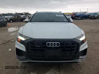 2022 Audi Q8 Prestige with VIN WA1FVBF17ND009814, listed as a Copart auction lot 83627874 with 16,294 mi miles and Salvage Title. Bid and sale history available at carsss.com. Image 5.