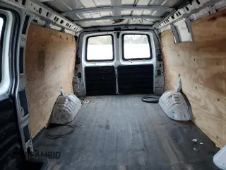 2011 Chevrolet Express Cargo Van with VIN 1GCZGUCG6B1148251, listed as a Copart auction lot 42581275 with Not Provided miles and Salvage Title. Bid and sale history available at carsss.com. Image 10.