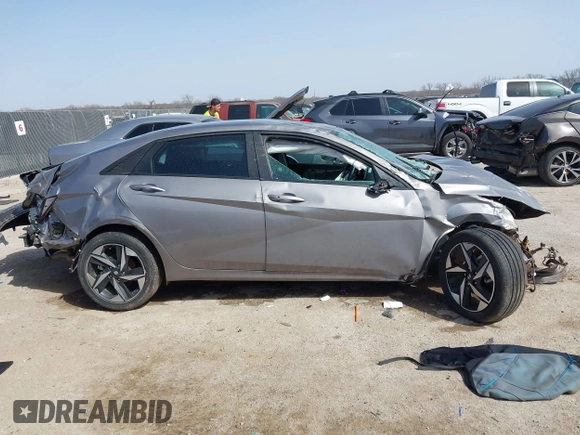 2023 Hyundai Elantra SEL with VIN KMHLS4AGXPU561251, listed as a IAAI auction lot 41752907 with Not Provided miles and . Bid and sale history available at DreamBid. Image 13.