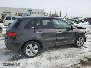 2009 Acura RDX with VIN 5J8TB18219A800544, listed as a Copart auction lot 47539815 with 190,446 mi miles and Salvage Title. Bid and sale history available at carsss.com. Image 3.
