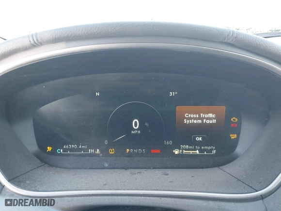 2019 Lincoln Nautilus Select with VIN 2LMPJ8K90KBL11080, listed as a IAAI auction lot 41358976 with 46,390 mi miles. Bid and sale history available at carsss.com. Image 7.