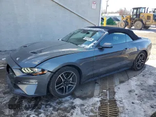 2022 Ford Mustang EcoBoost with VIN 1FATP8UH1N5103774, listed as a Copart auction lot 86244614 with 52,320 mi miles and Salvage Title. Bid and sale history available at carsss.com. Image 1.