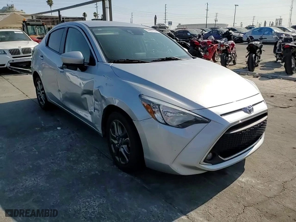 2019 Toyota Yaris Sedan L with VIN 3MYDLBYV2KY507562, listed as a Copart auction lot 64407884 with 85,982 mi miles and Salvage Title. Bid and sale history available at carsss.com. Image 10.