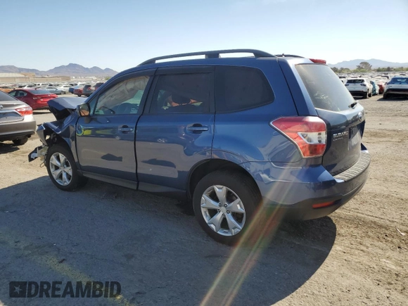 2014 Subaru Forester Premium with VIN JF2SJAEC2EH548865, listed as a Copart auction lot 54209235 with 79,318 mi miles and Salvage Title. Bid and sale history available at DreamBid. Image 2.